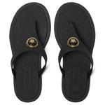 Женские черные шлепанцы VERSACE - фото 3