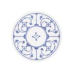 Blau Saks - Индийский синий - Кофейное блюдце с клубничным узором 14 см Kahla, белый синий - фото