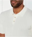 Поло Барто regular fit Oscar Jacobson, белый - фото 4