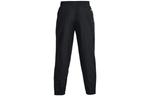 Брюки project rock woven pants 'black' Under Armour, черный - фото 2