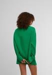 Блуза Urban Classics Button-down blouse, Froggreen/Green - фото 3