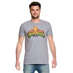 Power Rangers - Футболка с логотипом серая - фото