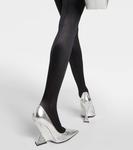 Колготки Satin Touch 100 WOLFORD, черный - фото 4