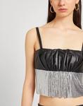 Топ Rabanne, черный - фото 4