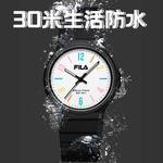 FILA Часы Wrist Watch Quartz Movement Silicone Strap White Dial Unisex, [Black]6641-003 - фото 10