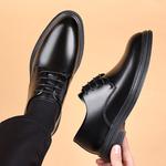 Туфли мужские низкие черный Shanpijiang - фото 4