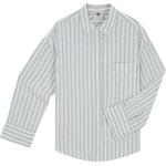 Tommy Hilfiger Рубашка Women's Gray Blue White Stripes 0K5 - фото 3