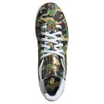 Кроссовки xa bathing ape stan smith Adidas, зеленый - фото 3