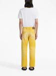 Marni прямые джинсы, желтый - фото 4