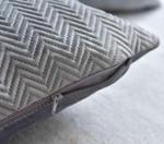 Декор подушка грета 45х45 см серый, серый - фото 6