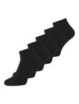 Носки Jack & Jones JACBASIC BAMBOO SHORT SOCK 5 PACK, черный - фото