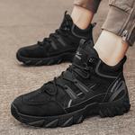 Кроссовки WARRIOR Chunky Sneakers Men Mid-top Black, черный - фото 9