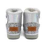 Детская обувь со стразами и кристаллами Budding, аква - фото 4