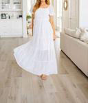 Платье макси Easy On Me белого цвета ANDREE BY UNIT - фото 5