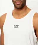 Майка slim fit Ea7, экрю - фото 4