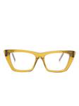 SL276 Слюдяные очки Saint Laurent Eyewear, зеленый - фото