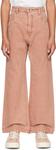 Детские розовые джинсы Geth Rick Owens - фото