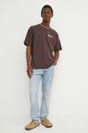Хлопковая футболка Won Hundred, коричневый - фото 3