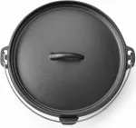 Чугунная кастрюля , 7,2 л, черная, 310 x (В)155 мм HENDI - фото 4