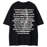 Футболка унисекс Cotton, красный/черный - фото