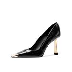 Туфли женские на высоком каблуке Shesrim, черный - фото