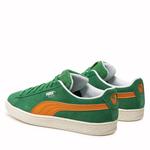 Кроссовки Puma Suede Patch 395388-01 Archive Green/Frosted Ivory, зеленый - фото 3
