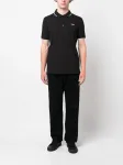 Рубашка поло с логотипом HUGO, черный - фото 2