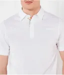 Футболка поло Regular fit Stenströms, белый - фото 4