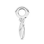 Шарм Pandora Double Heart Split Dangle Charm, стерлинговое серебро - фото 4