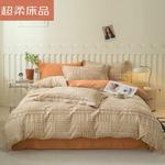 LUOLAI HOME Комплект постельного белья, 150 см, 4 предмета - фото