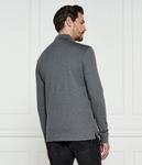 Поло мужское Boss с длинным рукавом, серый - фото 3