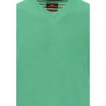 Свитер Fynch Hatton Air Cotton v neck, зеленый - фото 3
