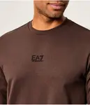 Толстовка Regular fit Ea7, коричневый - фото 4