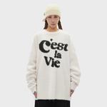 Свитер унисекс BABUGGE, синий белый - фото 3