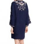 Платье Danika с рукавами кимоно в цвете Blue Night Johnny Was - фото 3