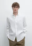 Рубашка стандартного кроя Massimo Dutti, White - фото
