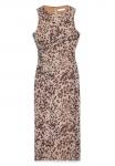 Платье NA-KD Shift dress, Leopard/Mottled Brown - фото 5
