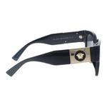 VERSACE Солнцезащитные очки квадратной формы, Black - фото 4