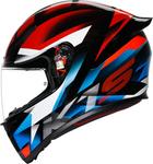 Шлем AGV k1 s fastlap, Black/Red/Blue - фото 5
