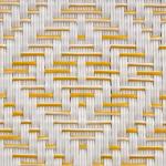 Виниловый коврик для ванной KARAT Bitonto, 90x1x100 см, желтый - фото 4