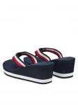 Сланцы Th Corporate Wedge Beach Sandal FW0FW08520 Tommy Hilfiger, синий - фото 3