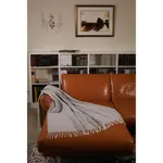 Плед Duo Perla элегантный дизайн Casatex, серый - фото 4