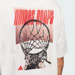 Футболка с принтом adidas Hoops - фото 5