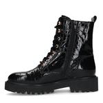 Ботильоны на шнуровке MANFIELD, черный - фото 4