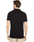 Поло Lacoste Short Sleeve Slim Fit Pique, черный - фото 3