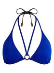 Лиф бикини Vilebrequin с треугольными чашками, синий - фото 2