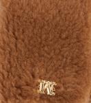 Тедди-перчатки manny без пальцев Max Mara, коричневый - фото 2