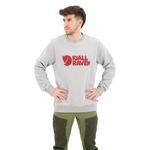 Свитер Fjällräven Logo, серый - фото