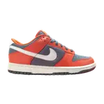 Кроссовки Nike Dunk Low GS 'Flint Grey Orange', серый - фото