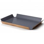 Поднос Continenta, серый - фото